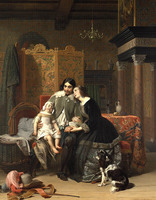 KS 072
          <br/>
          Huiselijke zorgen
          <br/>
          <em>Eeckhout, Jacques Joseph (1793-1861)</em>